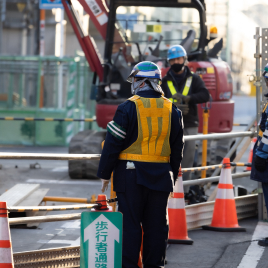 重機使用時の安全確保